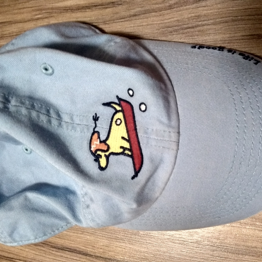 Life is Good dog sledding hat